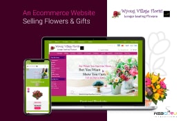 An Ecommerce Website Selling Flowers and Gifts